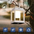 thumbnail image 3 of FANNGYX Solar Powered Outdoor Lantern Waterproof LED Portable Hanging Light for Table Patio Camping Garden Decor Rechargeable Battery Operated LG618-044, 3 of 6