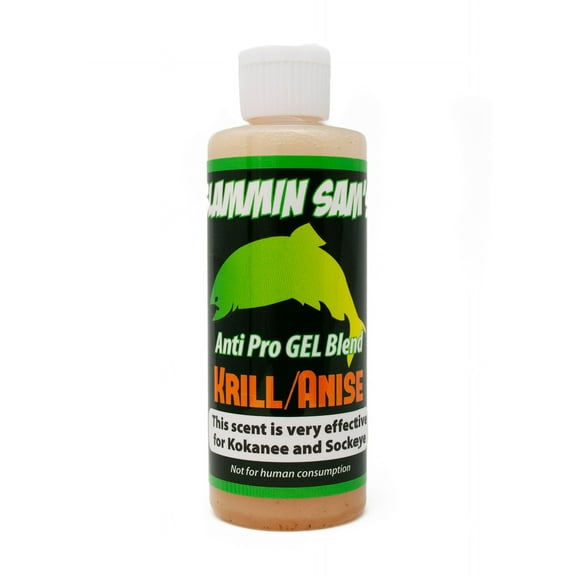 Northwest Bait & Scent - Slammin Sam's Krill Anise Anti Pro Gel 4oz