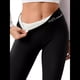 thumbnail image 3 of Leggings de Cintura Alta y Gruesos para Mujer: Pantalones de Yoga, Ciclismo y Entrenamiento con Control de Abdomen Sin Transparencias. Inglés y Negro M, 3 of 7