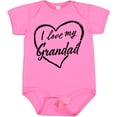 thumbnail image 3 of Inktastic I Love My Grandad in Black Chalk Heart Boys or Girls Baby Bodysuit, 3 of 5