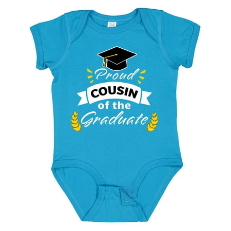 

Inktastic Family Graduation-Proud Cousin of the Graduate Gift Baby Boy or Baby Girl Bodysuit