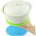 thumbnail image 2 of Mat Silicone Heating Pad Silicone Trivets Silicone Mats Multi Purpose Silicone Mat Silicone Pot, 2 of 5