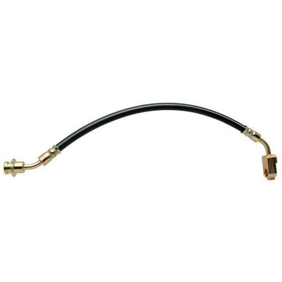 Front Left Brake Hose - Compatible with 1995 - 1997 Nissan Pickup 4WD 1996