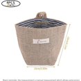 thumbnail image 2 of Bolsa de almacenamiento colgante YONGSHENG de lino y algodón 4 Uds, 2 of 5