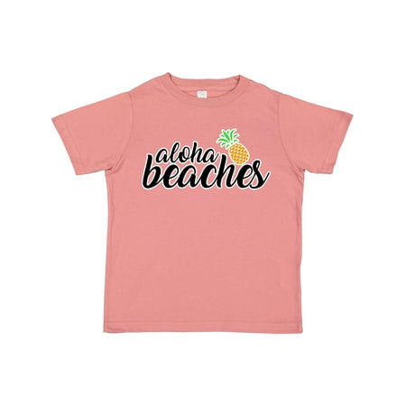 

Inktastic Hawaiian Pineapple Aloha Beaches Boys or Girls Toddler T-Shirt