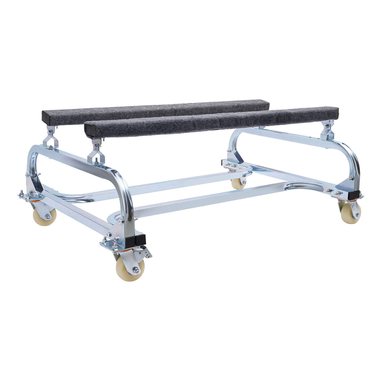 BY-18 Watercraft Cart 1000lb Capacity for jet skis, Inflatables Small Sailboat Trailer Silver Dock Slipway Cart
