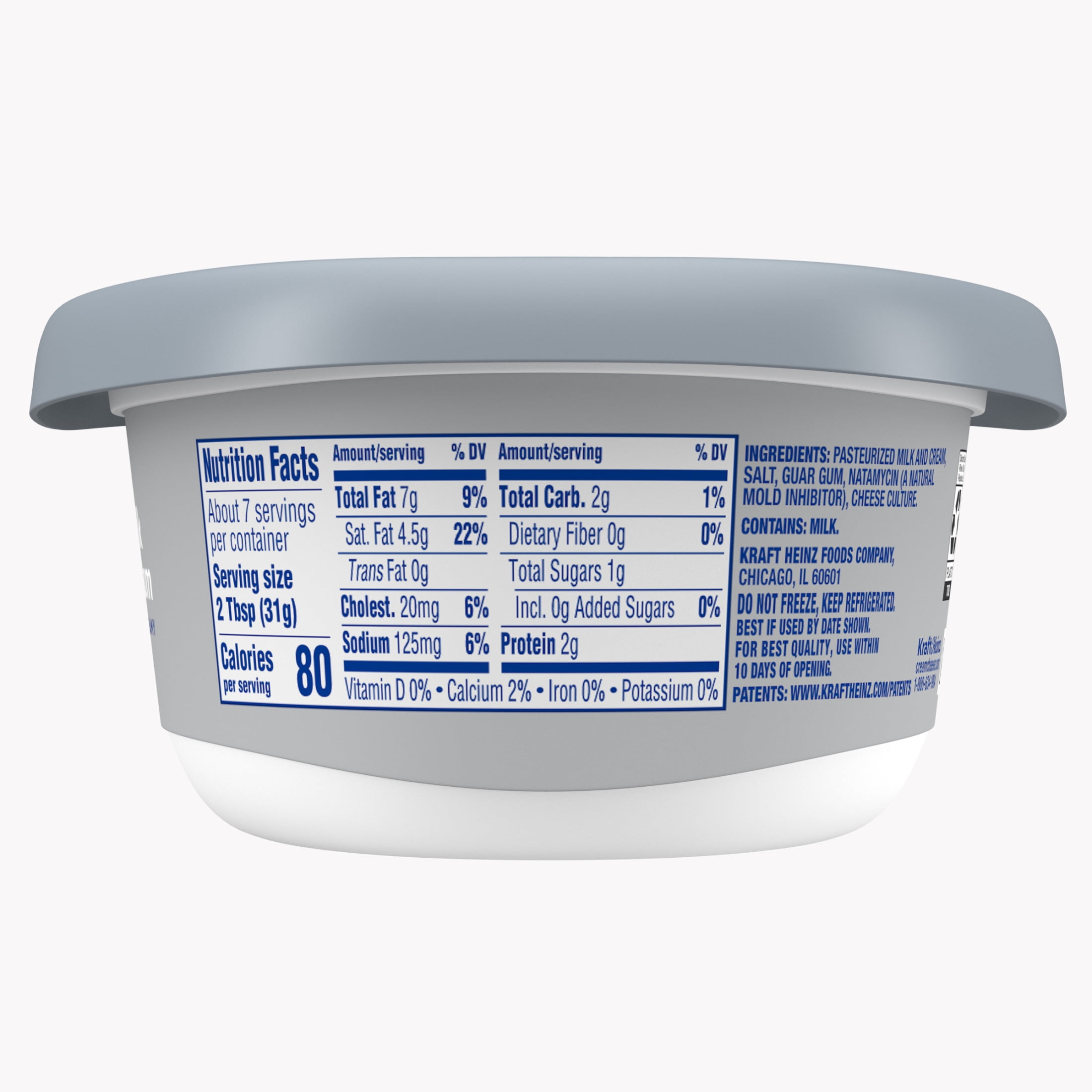 Philadelphia Cream Cheese Spread, 1 Tub, for Smooth, Spreadable Mornings, Original, No Artificial Preservatives, Flavors or Dyes, 8 oz