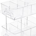 thumbnail image 2 of Clear under Sink Storage Pull Out Sliding Cabinet Organizer Tray Bathroom Storage Organizer for Closet Kitchen Vanity Shelf, 2 of 5