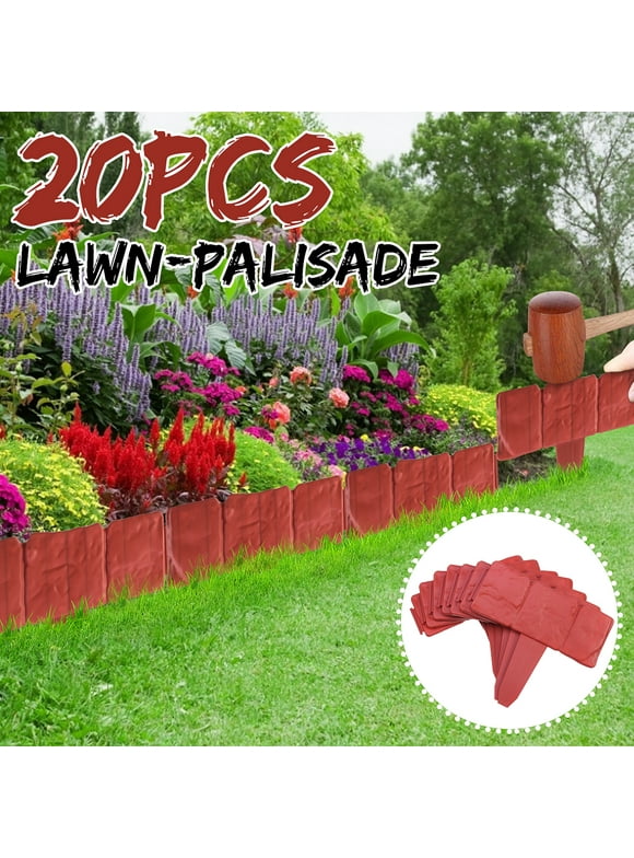 Stone Landscape Edging in Lawn Edging