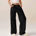 thumbnail image 3 of High Waist Dress Pants for Women Straight Leg Flare Slack Pant Stretchy Business Casual Work Office Trousers, 3 of 8