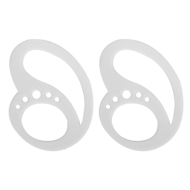 Ganchos anticaída Bling Bling para oreja antideslizantes clip de correa para auriculares Bluetooth gris