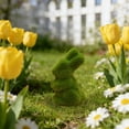 thumbnail image 4 of WUJGXI Bunny Figurine Easter Home Cute Desktop Tabletop Ornament For Living Room Decoration, 4 of 6