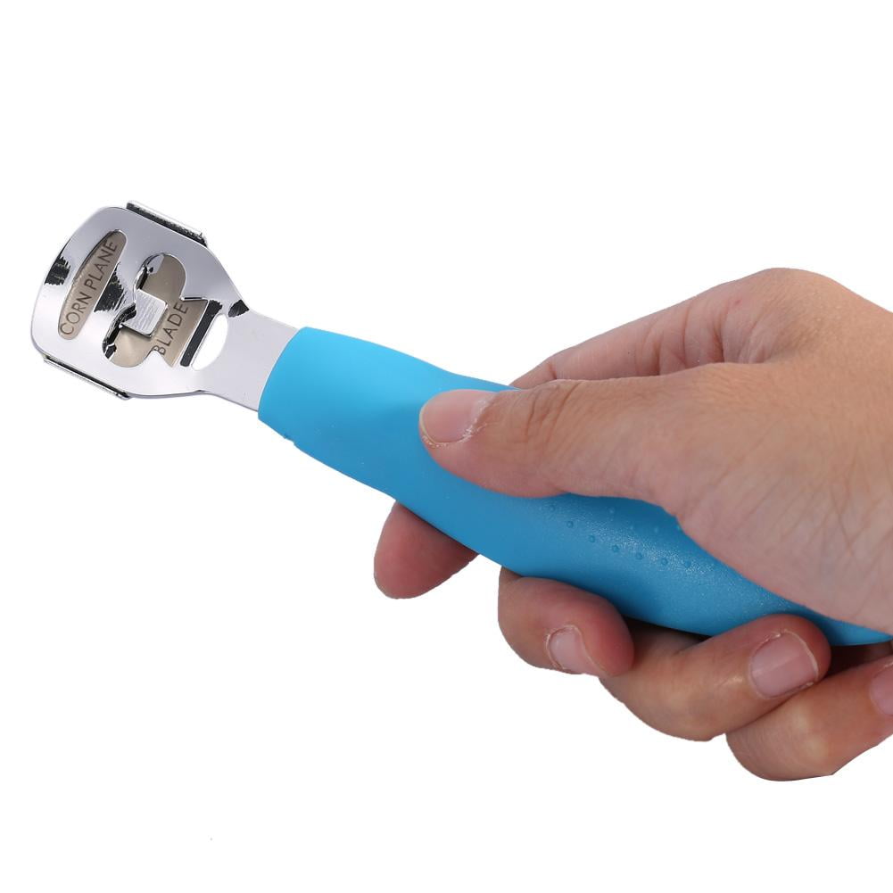 Tebru 4 Colors Pedicure Tools Callus Cuticle Remover Hard Dead Skin