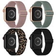 thumbnail image 2 of Apply to Apple Watch 38 mm to 40 mm 41 mm 42 mm and 44 mm 49 mm, 45 mm elastic wristband applied to iWatch series 9/8/7 6/5/4/3/2/1 / SE/Ultra/Ultra article 2, 4, 2 of 2