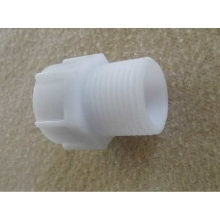 NuFlush 1/2 inch Female Pipe Adapter to 7/8 male for water & air