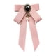 thumbnail image 4 of Broche de pajarita, corbata de lazo preatada, broche de corbata a la moda para mujer, Pin Bowknot Rosa, 4 of 8
