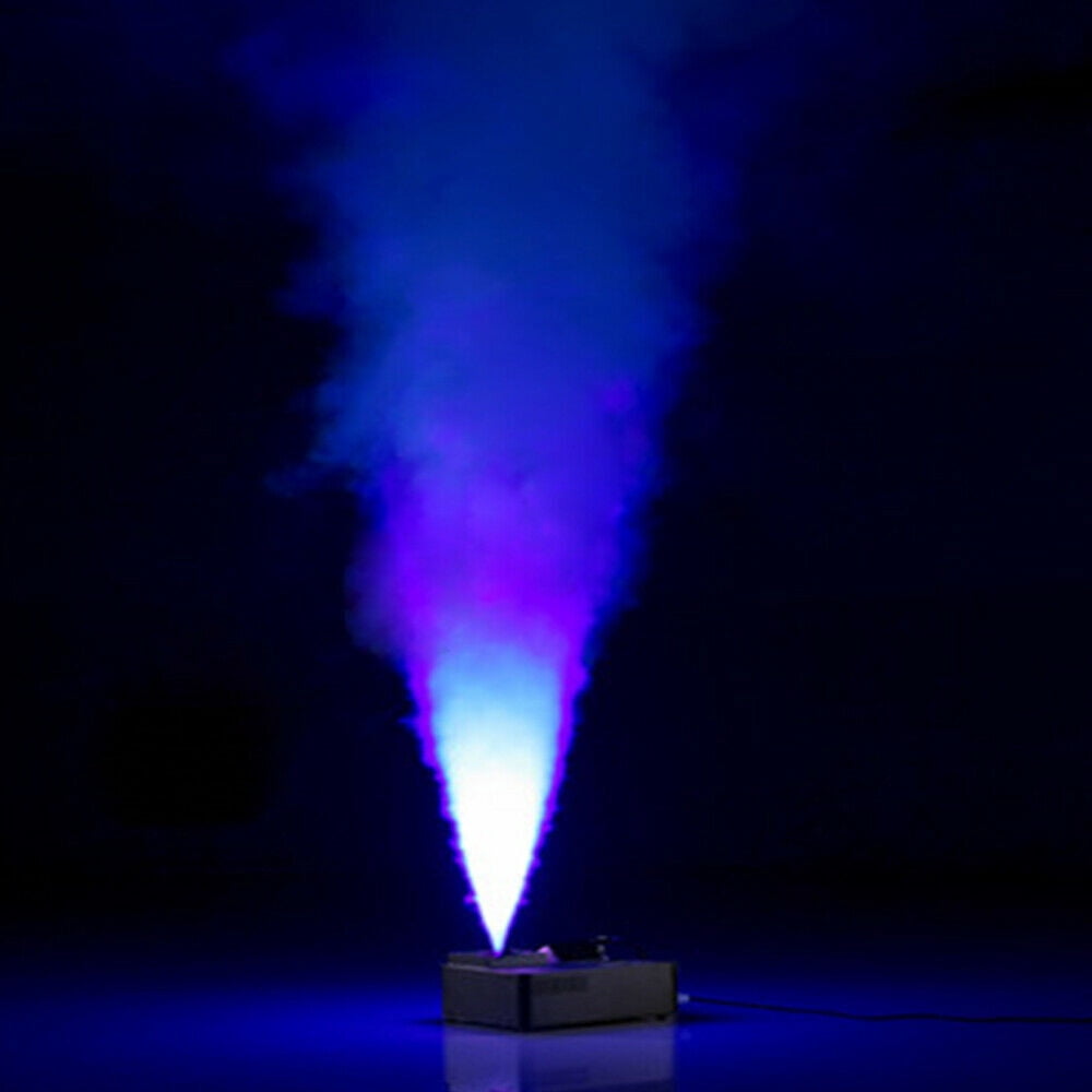 1500W RGB 3in1 24 LEDs DMX Vertical Spray Stage Light Fogger Smoke Fog Machine