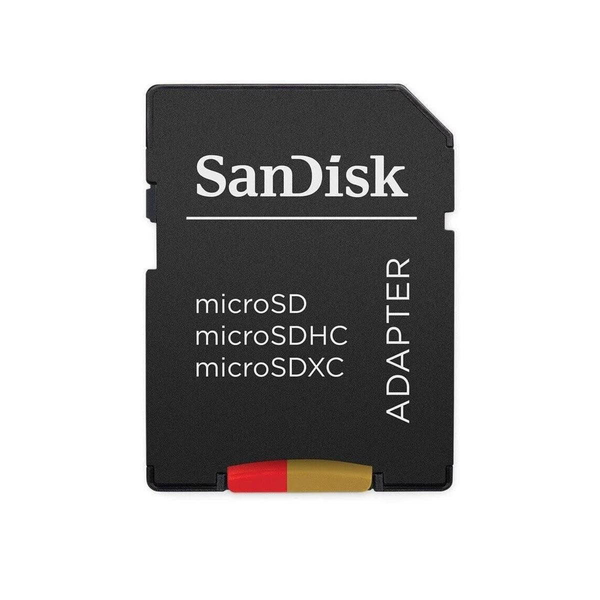 SanDisk Extreme 64GB UHS-I U3 microSDXC Memory Card with SD Adapter