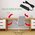 thumbnail image 3 of HdcTek Mountable Power Strip with USB Ports,Wall Mounted Power Outlets Screw Down Power Socket, 3 of 4