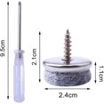thumbnail image 3 of Cushion, 32-pack Sofa Leg Floor Protector, 24mm Diameter, 5mm Thick Felt, 3 of 5