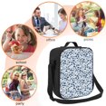 thumbnail image 5 of Disketp Seaside Primary Color Insulated Lunch Bag Lunch Box - Lunch Bag for Men Adult Women, 5 of 7