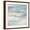 Brown Frame, variant on Art.com Sea Meets Sky II Stretched Canvas Print Wall Art by Lanie Loreth, 30" x 30"