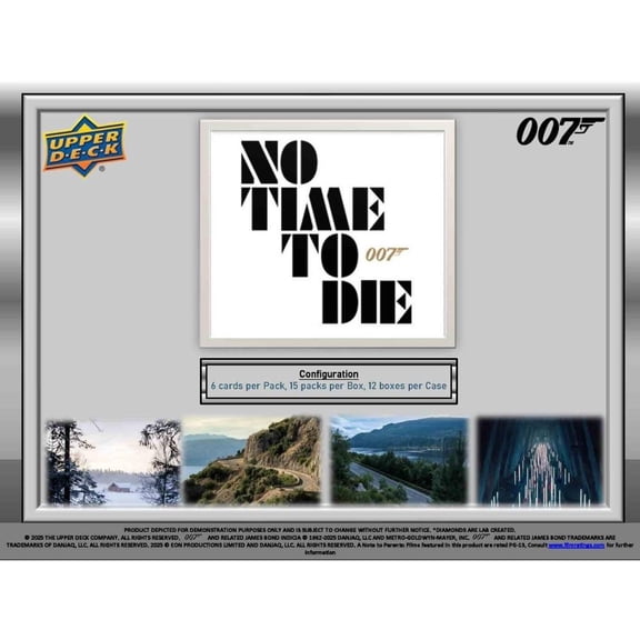 James Bond 007 No Time To Die Hobby Box (Upper Deck) - ( Trading Cards)
