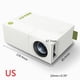 thumbnail image 1 of Proyector Led 600 Lúmenes 320X240 Píxeles Compatible Con Full Hd 1080P Compatible Con Hdmi Usb Mini Reproductor Multimedia Portátil Para El Hogar Sweethay EL012512-00, 1 of 6