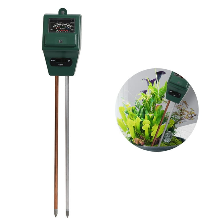 6 Pack Soil Moisture Meter Soil Tester pH Meter, Gardening Farm Lawn Test  Kit Tool, Digital Plant Probe, Water Hydrometer for Indoor Outdoor, No