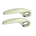 thumbnail image 2 of Mountain Bike Handlebar Ends Bar Ends Wear Resistant 1 Pair High Strength PP Hand Grip for Road Bike BMX Repair Accessories Milk Tea Gray, 2 of 8