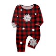thumbnail image 3 of Lvotionpl Match Family Christmas Pjs, Matching Christmas Pajamas Long Sleeve Top & Pants Set Matching Holiday Family Pajama Xmas Sets, 3 of 4