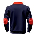 thumbnail image 4 of Yiaimeir Men's Quarter Zip Pullover Sweatshirt Long Sleeve Athletic Fleece Top Comfortable Casual Sportswear for Outdoor Indoor Activities, 4 of 6