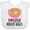 AA-White, variant on Inktastic I Love Matzo Balls Boys or Girls Baby Bib