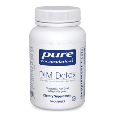 Pure Encapsulations - DIM Detox - Supplement Support for Detoxification and Cellular Health* - 60 Capsules