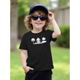 thumbnail image 2 of Three Cute Pandas So Naive Cotton short-sleeved T-shirt American fashion cute printed boys' bottoming shirt summer round neck casual versatile little boy top, 2 of 6