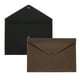 thumbnail image 1 of 2 Piezas de Carpetas de Fieltro, Carpeta de Sobre A4 Bolsa de Almacenamiento de Documentos con Cierre de Botón (Gris Claro/Negro), 1 of 7