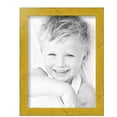 thumbnail image 2 of ArtToFrames 9x12 Inch Yellow Picture Frame, This Yellow Wood Poster Frame is Great for Your Art or Photos, Comes with Regular Glass (4747), 2 of 7