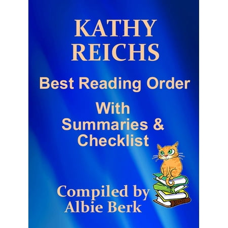 Kathy Reichs: Best Reading Order - with Summaries & Checklist -
