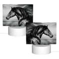 thumbnail image 2 of Fotbe Running Horse Pattern Acrylic Night Light Gift with 3 Color ModesTouch-Sensitive LED Lamp Perfect Gift for Mother's Day, Birthday, or Christmas, 2 of 9