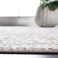 thumbnail image 4 of SAFAVIEH Amelia Jimmy Dot-Print Area Rug, Gray/Light Gray, 6'7" x 6'7" Square, 4 of 11