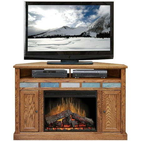 Legends Furniture Oak Creek 56'' TV Stand with Fireplace 