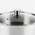 thumbnail image 3 of Lojalitet 28 cm Induction Stainless Steel Cooking Pot, Silver, 3 of 4