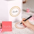 thumbnail image 4 of PKGSMART Card Box, White Card Receiving Box, Card Box Holder for Wedding, Engagement, 12x10x10 inch, 4 of 7