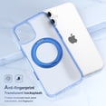 thumbnail image 5 of Allytechgroup Clear Magnetic Case for Apple iPhone 16, iPhone 16 Case for Women Men, Compatible with Magsafe & Car Mount Ring Holder Kickstand Drop Proof Anti-Yellowing Cover, Blue, 5 of 9