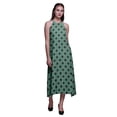 thumbnail image 1 of Bimba Geometric Women Backless Halter Neck Beachwear Summer Evening PartyÂ&nbsp;Dress-Medium, 1 of 6