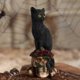 thumbnail image 3 of Mysterious Wind Statue Halloween Decorates Crow Ornaments Mog Ornaments Gothic Ornaments, 3 of 3