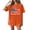 Orange, variant on Youpwaven Women's America 250th Anniversary T-Shirt - Distressed Flag Number 250 Graphic Tee - USA Patriotic 1776-2026 Short Sleeve Celebration Vintage Top