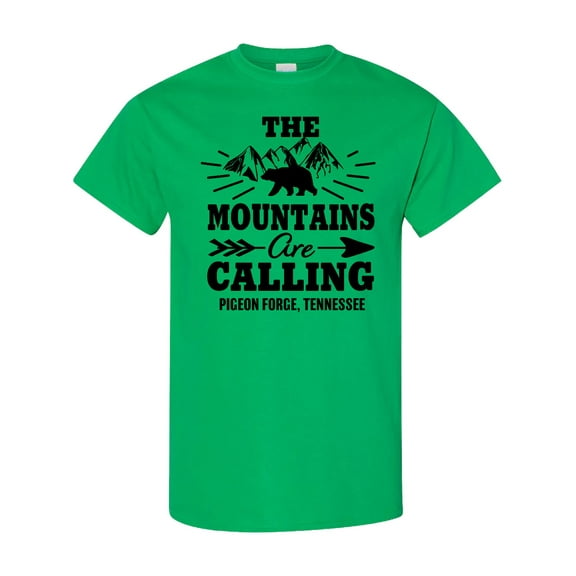 Inktastic Pigeon Forge Tennessee the Mountains Are Calling T-Shirt