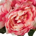 thumbnail image 6 of Vickerman 20" Artificial Pink Peony Bunch., 6 of 9