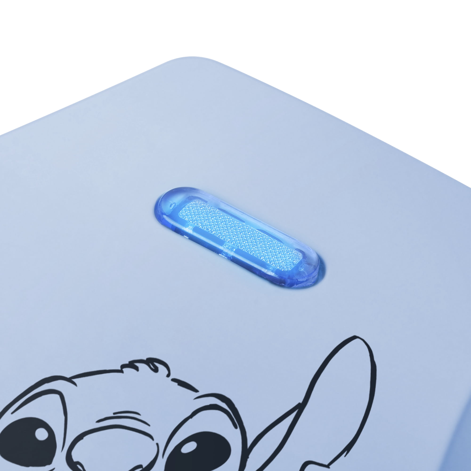 Disney Lilo & Stitch Sun Sand Sea 4" Mini Waffle Maker - Cute Appliance for Single Waffle - Features Nonstick Plates & Non-Skid Feet - Mini Machine with Power Light